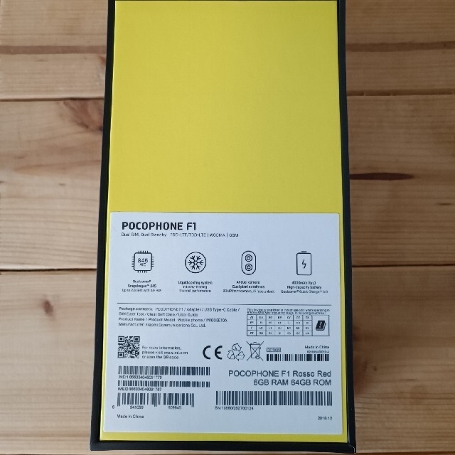 POCOPHONE F1　6GB RAM 64GB ROMスマホ/家電/カメラ