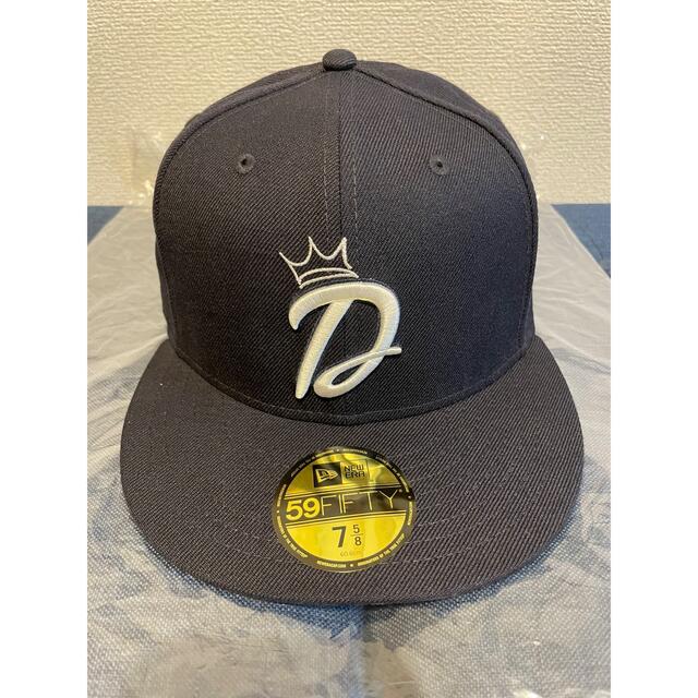 NEW ERA - 59FIFTY Dogear Records Dロゴ ネイビーの通販 by はとむね