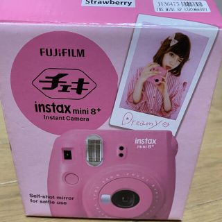 フジフイルム(富士フイルム)のチェキ instax mini8プラス(フィルムカメラ)