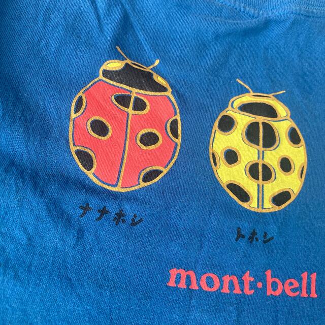 mont bell(モンベル)の110cm mont-bell てんとう虫半袖Tシャツ　綿100%   キッズ/ベビー/マタニティのキッズ服男の子用(90cm~)(Tシャツ/カットソー)の商品写真