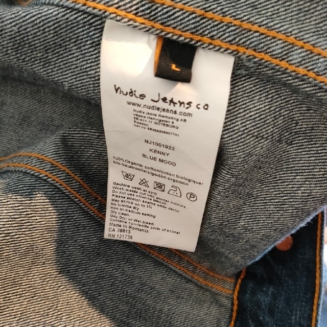 Nudie Jeans(ヌーディジーンズ)のヌーディージーンズのGジャン メンズのジャケット/アウター(Gジャン/デニムジャケット)の商品写真