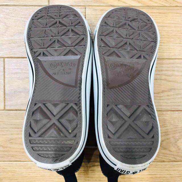 CONVERSE(コンバース)のコンバース　CONVERSE　ハイカットスニーカー　19㎝　ブラック キッズ/ベビー/マタニティのキッズ靴/シューズ(15cm~)(スニーカー)の商品写真