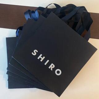 シロ(shiro)のSHIRO ショップ袋　紙袋　プレゼント　袋　ギフト　シロ　ショッパー(ショップ袋)