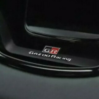 トヨタ(トヨタ)のトヨタGR gazooガズーレーシングマルチメディア エンブレム ステッカー(車内アクセサリ)