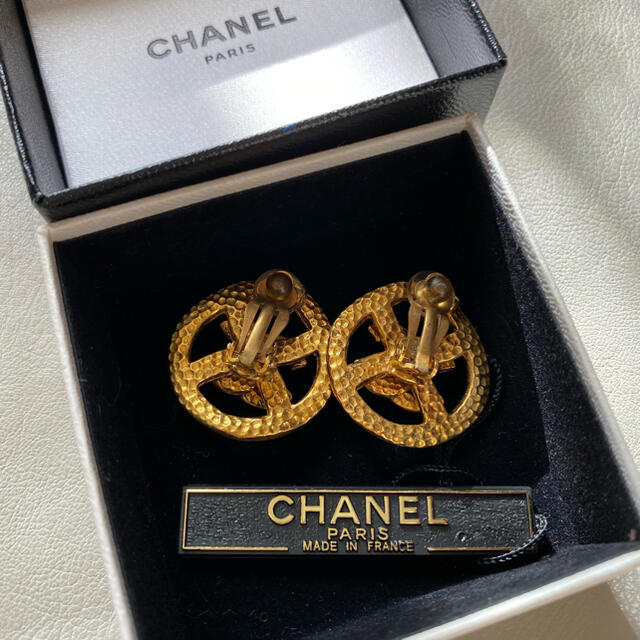 CHANEL シャネル ゴールド イヤリング