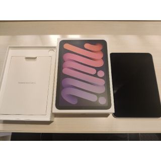 アイパッド(iPad)のiPadmini6 Cellular版 256GB パープル(タブレット)