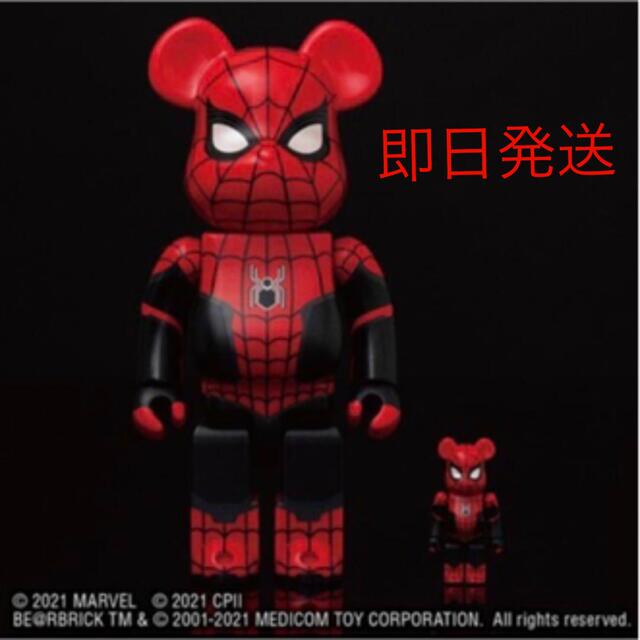 BE@RBRICK SPIDER-MAN UPGRADED SUIT 400%