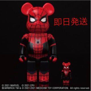 メディコムトイ(MEDICOM TOY)のBE@RBRICK SPIDER-MAN UPGRADED SUIT 400%(キャラクターグッズ)