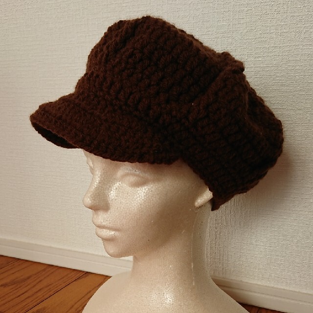 手編みニット帽