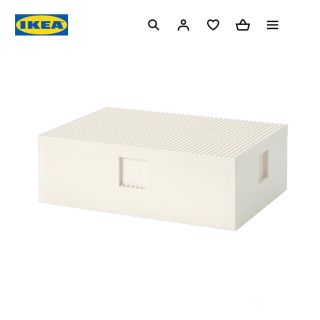 イケア(IKEA)のIKEA イケア　LEGO ビッグレク 大　レゴボックス 35x26x12cm(知育玩具)