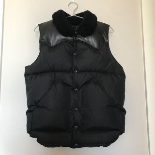 ロッキーマウンテンフェザーベッド(Rocky Mountain Featherbed)の【タグ付】ロッキーマウンテンフェザーベッド　CHRISTY BLACK 38(ダウンベスト)