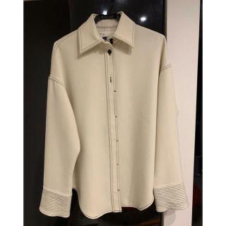 トゥデイフル(TODAYFUL)のtodayful Stitch Wool Shirt ステッチウールシャツ(シャツ/ブラウス(長袖/七分))