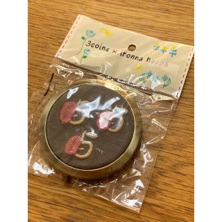 スリーコインズ(3COINS)の３coins×ironna happa ミラー(ミラー)