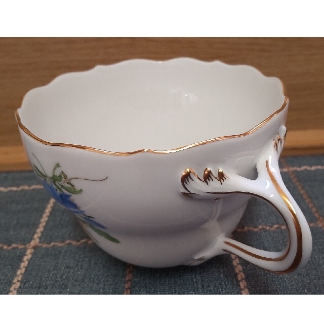 Meissen マイセン ベーシックフラワー 三つ花 マーガレット 箱付 Meissen マイセン ベーシックフラワー 三つ花 マーガレット 箱付