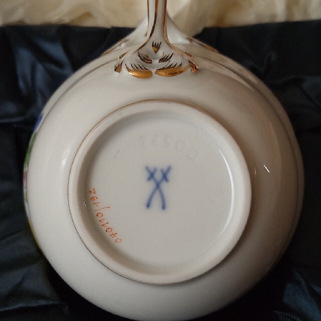 Meissen マイセン ベーシックフラワー 三つ花 マーガレット 箱付 Meissen マイセン ベーシックフラワー 三つ花 マーガレット 箱付