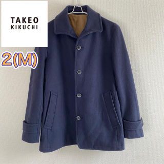 タケオキクチ(TAKEO KIKUCHI)のTAKEO KIKUCHI タケオキクチ　ステンカラーコート メンズ　Mサイズ(ステンカラーコート)