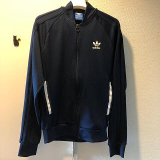 アディダス(adidas)のadidas originals ジップアップ 紺色(ジャージ)