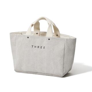 スリー(THREE)のTHREE ＊ボックス ＊キャンバストート＊非売品(トートバッグ)