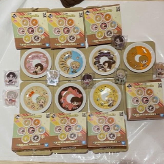 防弾少年団(BTS) - アクスタ  タイニータン　一番くじ  プレート　コンプ　TinyTAN テテ