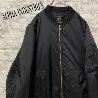 アルファインダストリーズ(ALPHA INDUSTRIES)のアルファインダストリーズ　MA-1タイプ　フライトジャケット　ライトアウター(フライトジャケット)