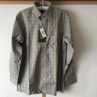 ダックス(DAKS)の【新品、未使用】 DAKS LONDON 長袖総柄チェックシャツ　日本製(シャツ)