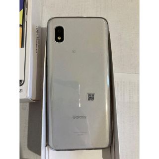 UQモバイル Galaxy A21 SCV49 ホワイト　未使用に近い