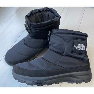 ザノースフェイス(THE NORTH FACE)の(中古品)ノースフェイス ヌプシ スノーブーツ 27cm ブラック(ブーツ)