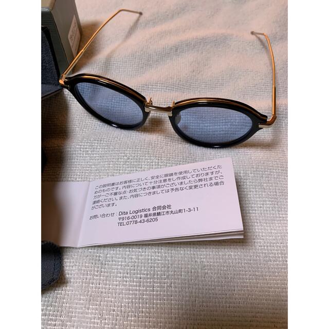 トムブラウン THOM BROWNE TB-011-A-BLK-GLD-49AF 最愛 17340円 www