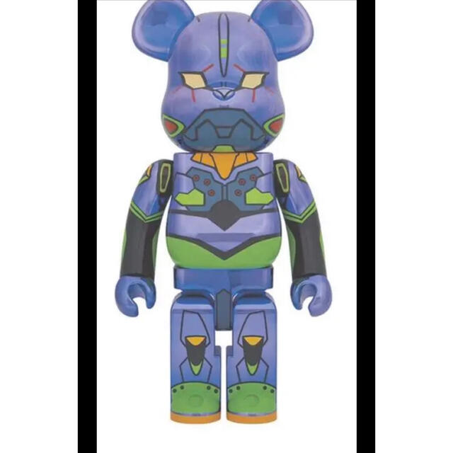 BE@RBRICK エヴァンゲリオン初号機 CHROME 1000％　エヴァ