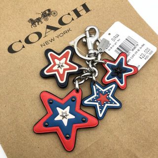 コーチ(COACH)の【COACH☆新作】完売品！新品！アメリカーナ クラスター！キーホルダー！スター(キーホルダー)