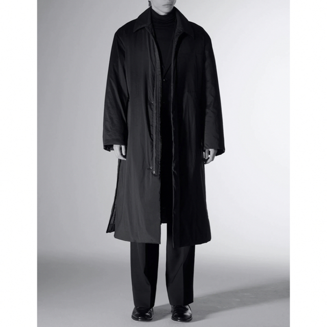 th products LONG PADDED COAT - トレンチコート