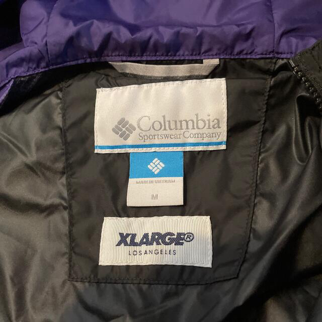 XLARGE(エクストララージ)の美品！レア！別注【XLARGE×Columbia】アノラック ナイロンジャケット メンズのジャケット/アウター(ナイロンジャケット)の商品写真