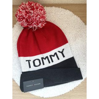 トミーヒルフィガー(TOMMY HILFIGER)の【新品・未使用】トミーヒルフィガー　ゴルフ　ニットキャップ(ニット帽/ビーニー)