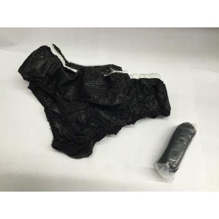 ペーパーショーツ（L）黒　10枚 ￥490→470(その他)