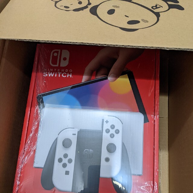 家庭用ゲーム機本体新品未開封 Nintendo Switch 有機ELモデル