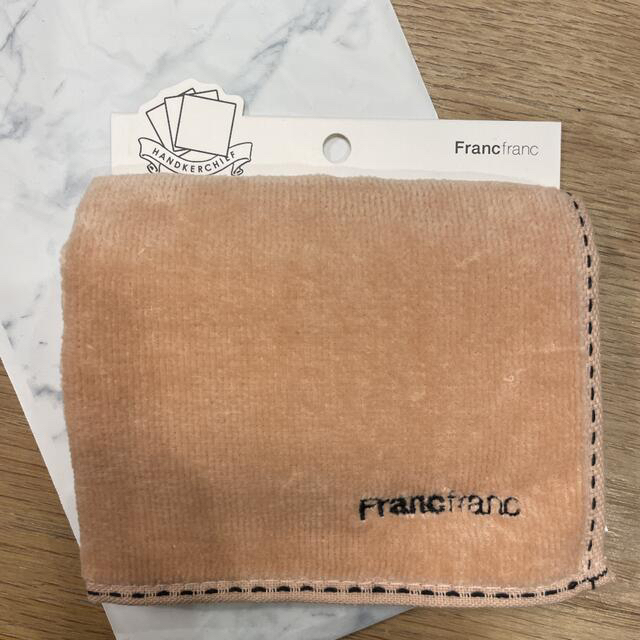 Francfranc(フランフラン)のFrancfranc ラコステ　ハンカチ レディースのファッション小物(ハンカチ)の商品写真