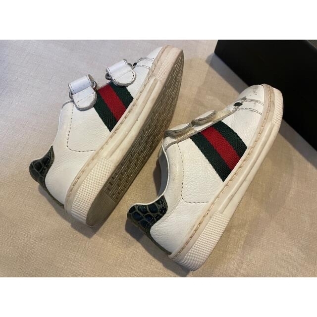 Gucci(グッチ)の週末価格　GUCCI Children グッチチルドレン　スニーカー　21 キッズ/ベビー/マタニティのベビー靴/シューズ(~14cm)(スニーカー)の商品写真