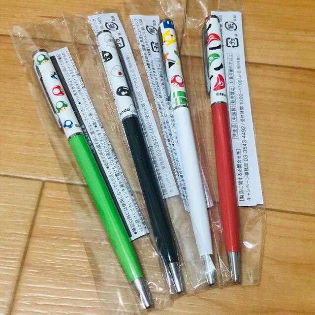 31番tomiさま専用☆スーパーマリオブラザーズ☆ボールペン 全4種類 