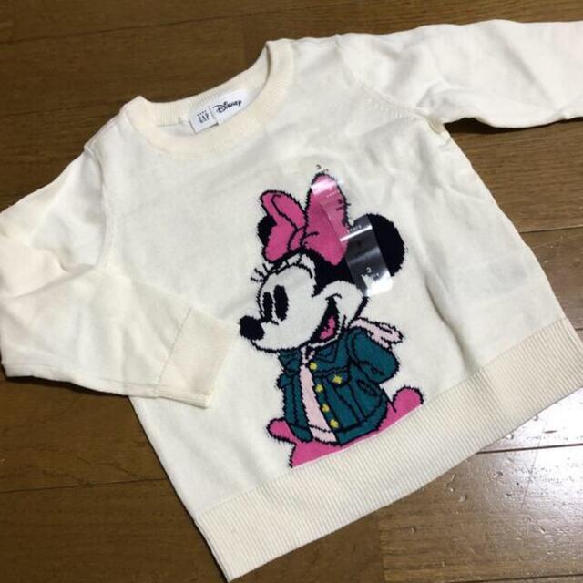 babyGAP(ベビーギャップ)の【新品】babyGap ミニー セーター キッズ/ベビー/マタニティのキッズ服女の子用(90cm~)(ニット)の商品写真