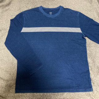 ギャップ(GAP)の【専用】GAP 藍　ロングTシャツ　ロンT  藍色(Tシャツ/カットソー(七分/長袖))