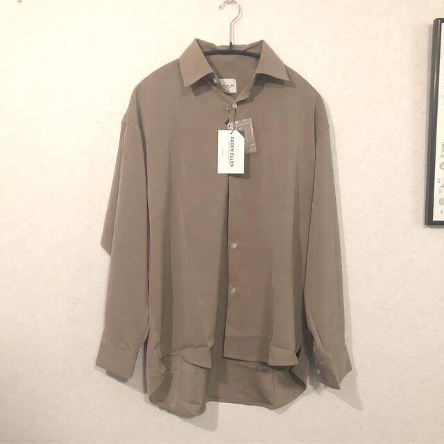 【EDDEN ELLEN】レギュラールーズシャツ ベージュ S 2