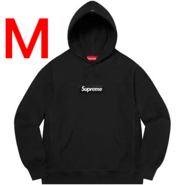 メンズsupreme box logo hooded sweatshirt Ｍ