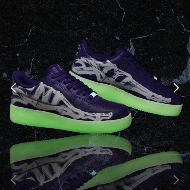 NIKE(ナイキ)のNike Air Force 1 Purple Skeleton メンズの靴/シューズ(スニーカー)の商品写真