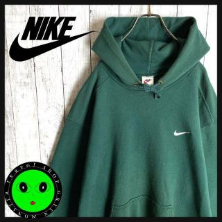 SALE100%新品】 NIKE - ナイキ☆白タグ USA製 刺繍ワンポイントロゴ