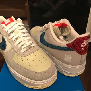 アンディフィーテッド(UNDEFEATED)の28.5cm UNDEFEATED × Nike Air Force 1 Low(スニーカー)