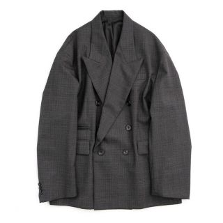 サンシー(SUNSEA)のOversized Double Breasted Peaked Jacket(テーラードジャケット)