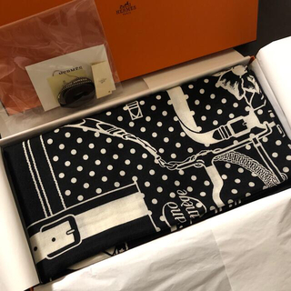 エルメス(Hermes)のご専用⭐︎グランマネージュ　ブラック　エルメス(マフラー/ショール)