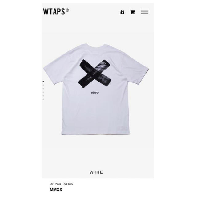 W)taps(ダブルタップス)のwtaps mmxx tee メンズのトップス(Tシャツ/カットソー(半袖/袖なし))の商品写真