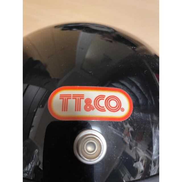 titty&co(ティティアンドコー)のTT&CO  スーパーマグナムヘルメット　バブルシールド付き 自動車/バイクのバイク(ヘルメット/シールド)の商品写真