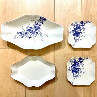 ウェッジウッド(WEDGWOOD)の【美品】ウェッジウッド｜ストロベリーブルーム インディゴ 等｜3点セット(食器)